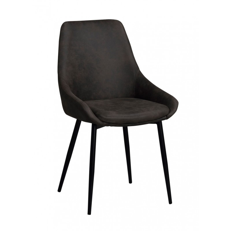 RO Sier Dining Chair Dark Grey